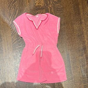 Crewcuts Pink Kids Swim Coverup